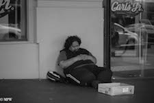 Mike Wheelton. The largest collection of colour, black and white street photography. Taken in and around Queen Street, Auckland city, New Zealand.